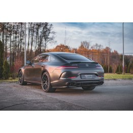 Накладка сплиттер на спойлер багажника на Mercedes AMG GT 53 4D Coupe